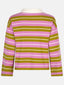 SAMPLE Knitted Top Balou | Green/pink