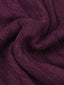 Knitted top Colette | Aubergine