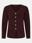 Knitted top Daisy | Plum