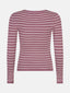 Gestricktes Top Devina | Mauve/Ecru