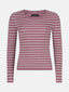 SAMPLE Knitted Top Devina | Mauve/ecru