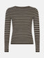 SAMPLE Knitted Top Devina | Mud/ecru