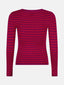 Knitted Top Devina | Fuchsia purple/red
