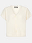 SAMPLE Knitted top Elin | Ecru
