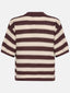Knitted top Janouk | Brown/ecru