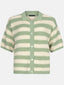 Knitted top Janouk | Sage green/ecru