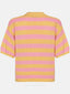 Knitted top Janouk | Yellow/pink