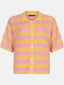 Knitted top Janouk | Yellow/pink