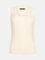 Knitted top Keely | Ecru