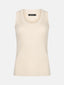 Knitted top Keely | Ecru