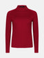 Strick-Top-Set | Rot