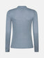 Knitted top Lotte | Blue grey