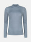 SAMPLE Knitted top Lotte | Blue grey