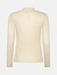 Gestricktes Top Lotte | Ecru/Gold