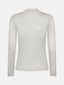 Gestricktes Top Lotte | Ecru/Silber