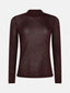 Knitted top Lotte | Plum