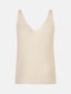 Knitted top Lux | Ecru