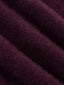 Knitted top Mary | Aubergine