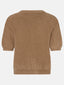 Knitted top Mary | Taupe