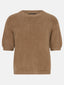 Knitted top Mary | Taupe