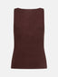 Knitted top Mella | Brown