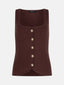 Knitted top Mella | Brown
