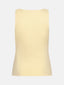Knitted top Mella | Soft yellow
