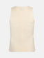 Knitted top Saar | Ecru