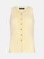 Knitted top Saar | Soft yellow