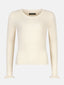 Knitted Top Shirley | Ecru