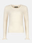 SAMPLE Knitted Top Shirley | Ecru