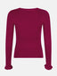 Knitted Top Shirley | Fuchsia purple