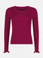 SAMPLE Knitted Top Shirley | Fuchsia purple