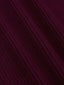 SAMPLE Knitted top Wies | Burgundy