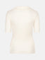 Knitted top Wies | Ecru