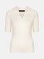 Knitted top Wies | Ecru