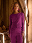 Pants Solange | Fuchsia purple