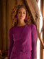 SAMPLE Gilet Kaia | Fuchsia purple