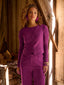 SAMPLE Pants Solange | Fuchsia purple