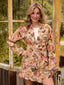 Kimono Penny | Rose print