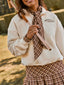Blouse Charlize | Brown check