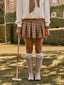 Skirt Molly | Brown check