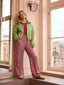 Pants Zola | Pink flower