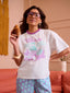SAMPLE T-shirt Juicy bottle | Violet