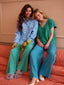 SAMPLE Pants Solange | Sea green