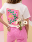 T-shirt La dolce vita | Pink/green