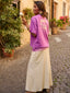 Skirt Louis | Soft yellow