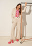 MUSTER_Bluse Rian | Pfirsichdruck