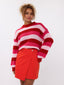 Knitted sweater Annelies | Pink/red