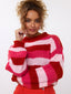 Knitted sweater Annelies | Pink/red